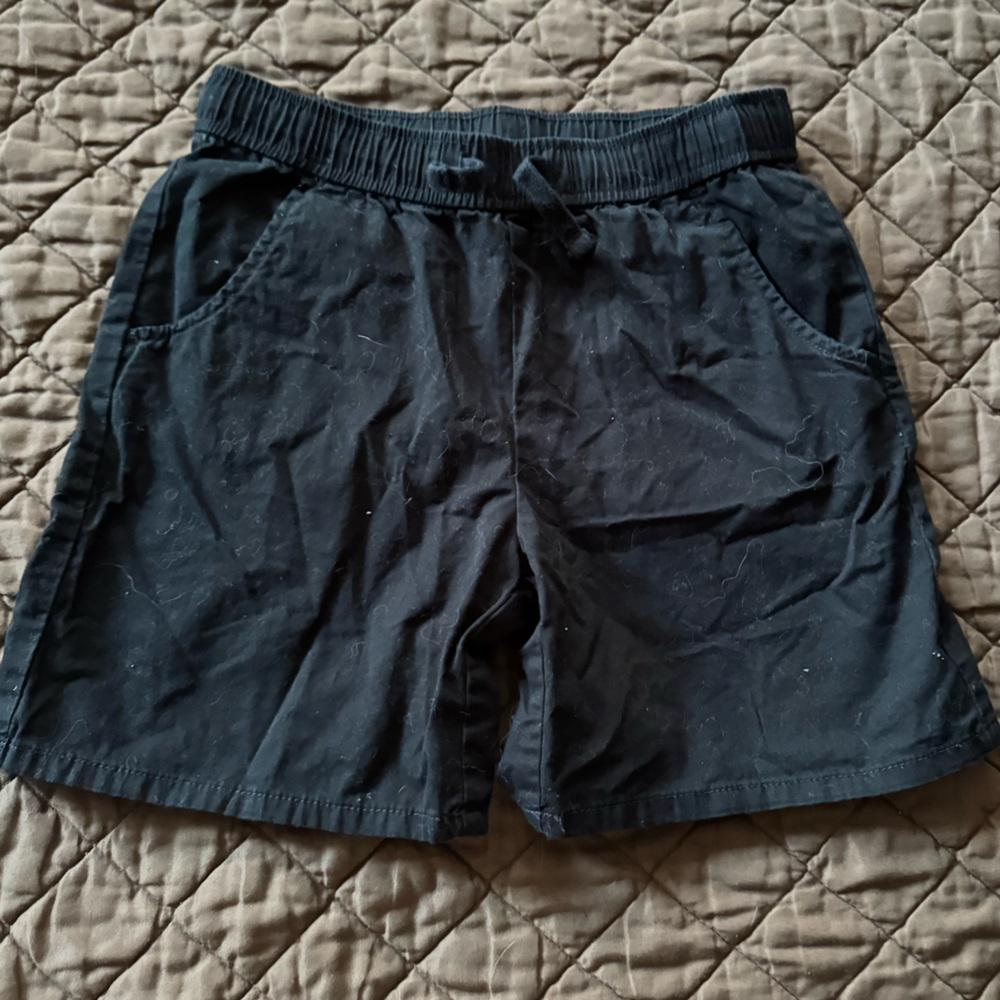 Cat & Jack Black Elastic Waist Shorts